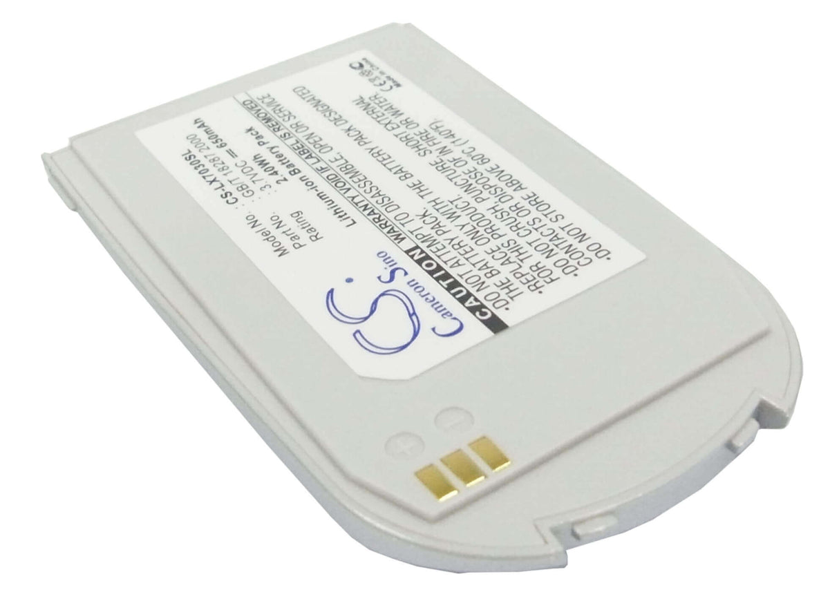 3.7V, Li-ion, 650mAh, SmartPhone battery fits Lg, 7030, G7030, 2.41Wh Mobile, SmartPhone Cameron Sino Technology Limited (Smartphone)