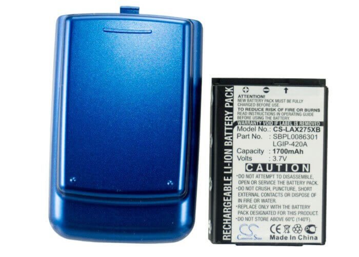 Battery For Lg Ax275 3.7v, 1700mah - 6.29wh Batteries for Electronics Cameron Sino Technology Limited (Suspended)