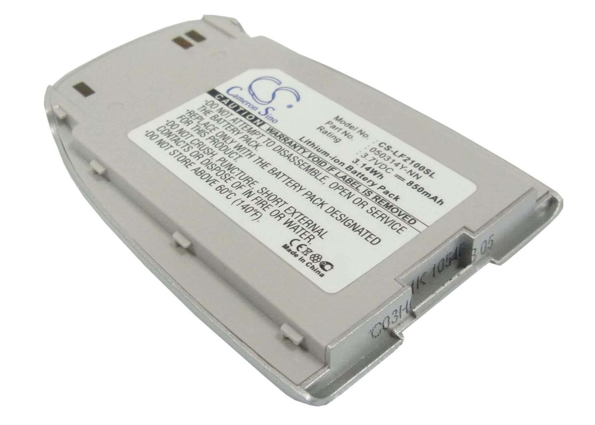 3.7V, Li-ion, 850mAh, SmartPhone battery fits Lg, 050314y-nn, F2100, G220, 3.15Wh Mobile, SmartPhone Cameron Sino Technology Limited (Smartphone)