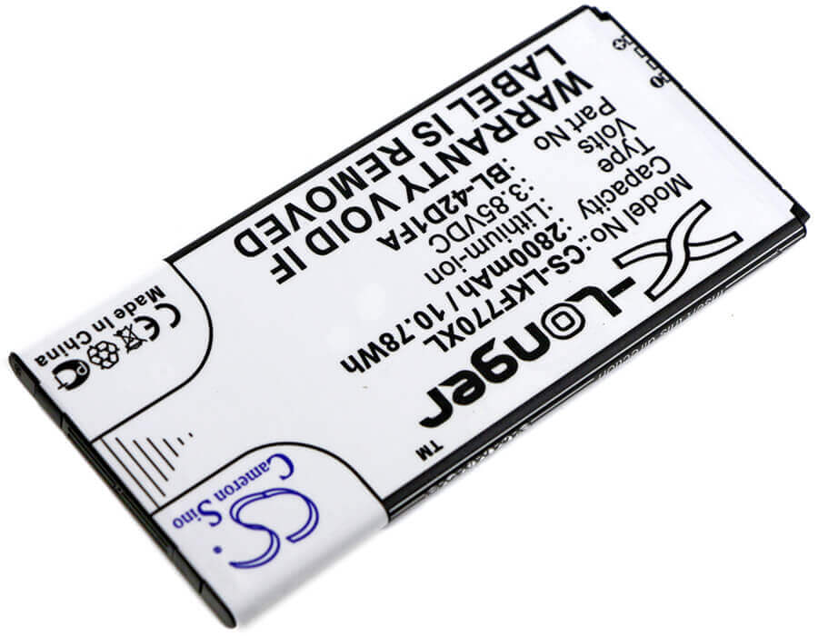 3.85V, Li-ion, 2800mAh, SmartPhone battery fits Lg, Bl-42d1fa, F770s, G5 Mini, 10.78Wh Mobile, SmartPhone Cameron Sino Technology Limited (Smartphone)