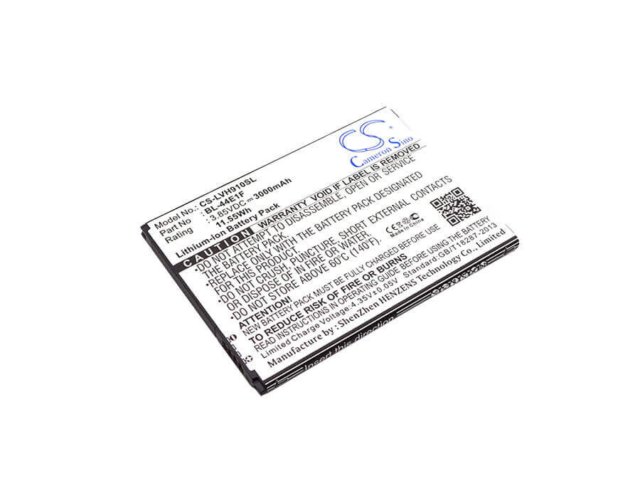 3.85V, Li-ion, 3000mAh, SmartPhone battery fits Lg, Bl-44e1f, F800, F800k, 11.55Wh Mobile, SmartPhone Cameron Sino Technology Limited (Smartphone)