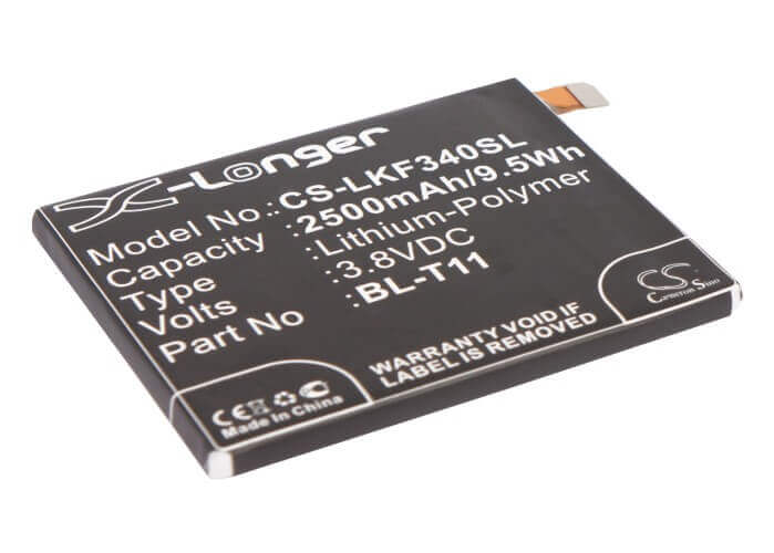 3.8V, Li-Polymère, 2500mAh, batterie de smartphone compatible avec Lg, Bl-t11, F340, G Flex, 9.5Wh Mobile, Smartphone Cameron Sino Technology Limited (Smartphone)