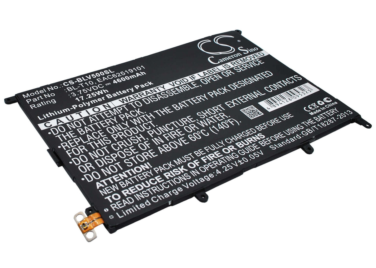 Battery For Lg G Pad 8.3, V500, Vk810 3.75v, 4600mah - 17.25wh Batteries for Electronics Cameron Sino Technology Limited (Suspended)