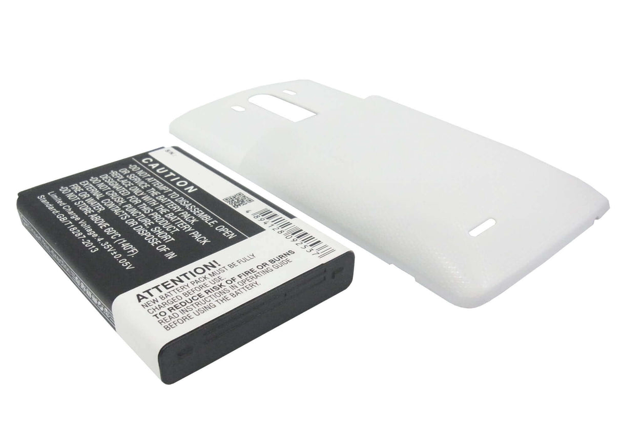 3,8V, Li-ion, 6000mAh, batterie de smartphone compatible avec Lg, (Blanc), Bl-53yh, D830, D850, 22,8Wh Mobile, Smartphone Cameron Sino Technology Limited (Smartphone)