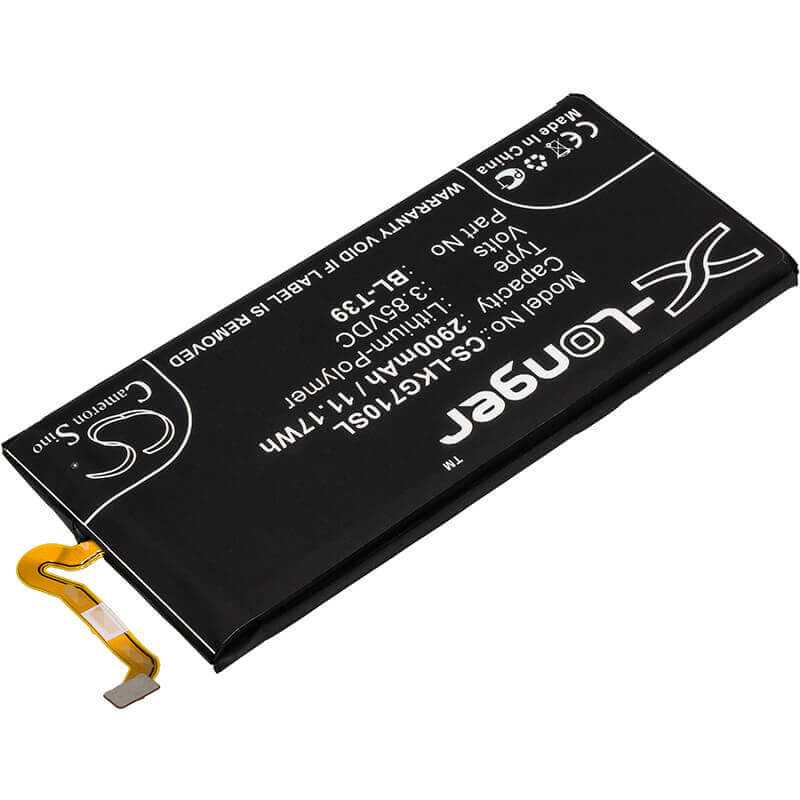 3.85V, Li-Polymer, 2900mAh, SmartPhone battery fits Lg, Bl-t39, Arena 2, Aristo 4 Plus, 11.17Wh Mobile, SmartPhone Cameron Sino Technology Limited (Smartphone)