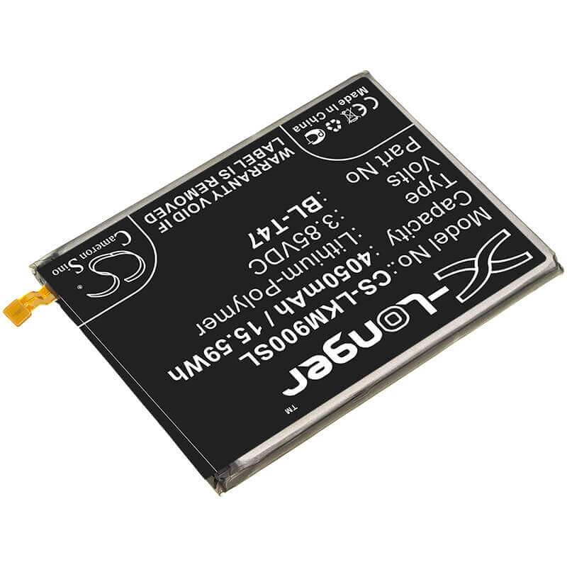 3.85V, Li-Polymer, 4050mAh, SmartPhone battery fits Lg, Bl-t47, G900, G900em, 15.59Wh Mobile, SmartPhone Cameron Sino Technology Limited (Smartphone)