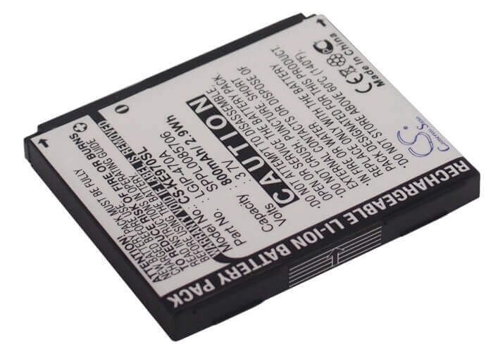 3.7V, Li-ion, 800mAh, SmartPhone battery fits Lg, Lgip-470a, Gd330, Ke70, 2.96Wh Mobile, SmartPhone Cameron Sino Technology Limited (Smartphone)