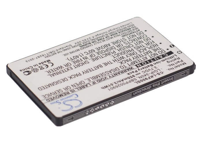 3.7V, Li-ion, 950mAh, SmartPhone battery fits Sprint, Virgin Mobile, Lg, Lgip-340n, Ax265 Banter, Ax840, 3.52Wh Mobile, SmartPhone Cameron Sino Technology Limited (Smartphone)