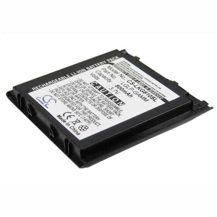 3.7V, Li-ion, 800mAh, SmartPhone battery fits Lg, Lglp-gamm, Kg810, Kg-810, 2.96Wh Mobile, SmartPhone Cameron Sino Technology Limited (Suspended)