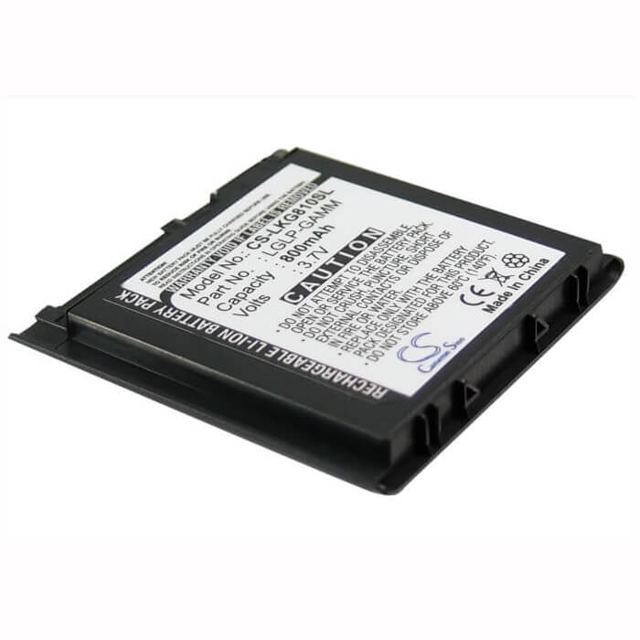 3.7V, Li-ion, 800mAh, SmartPhone battery fits Lg, Lglp-gamm, Kg810, Kg-810, 2.96Wh Mobile, SmartPhone Cameron Sino Technology Limited (Suspended)