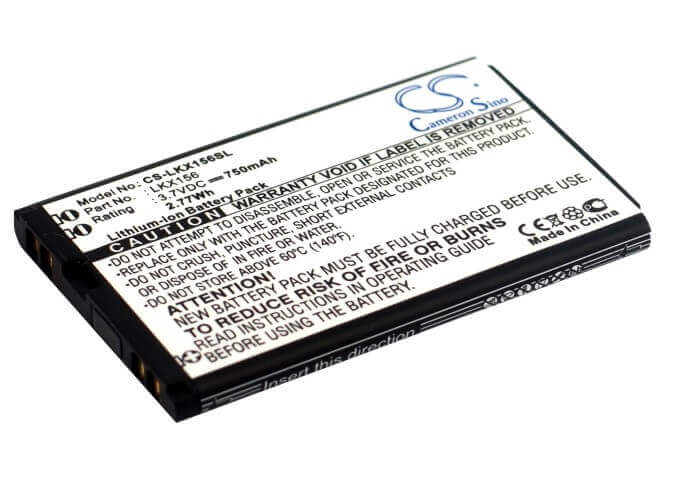 3,7V, Li-ion, 750mAh, batterie de smartphone compatible Lg, C600, Kx126, 2,78Wh Mobile, Smartphone Cameron Sino Technology Limited (Smartphone)