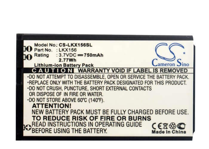 3,7V, Li-ion, 750mAh, batterie de smartphone compatible Lg, C600, Kx126, 2,78Wh Mobile, Smartphone Cameron Sino Technology Limited (Smartphone)