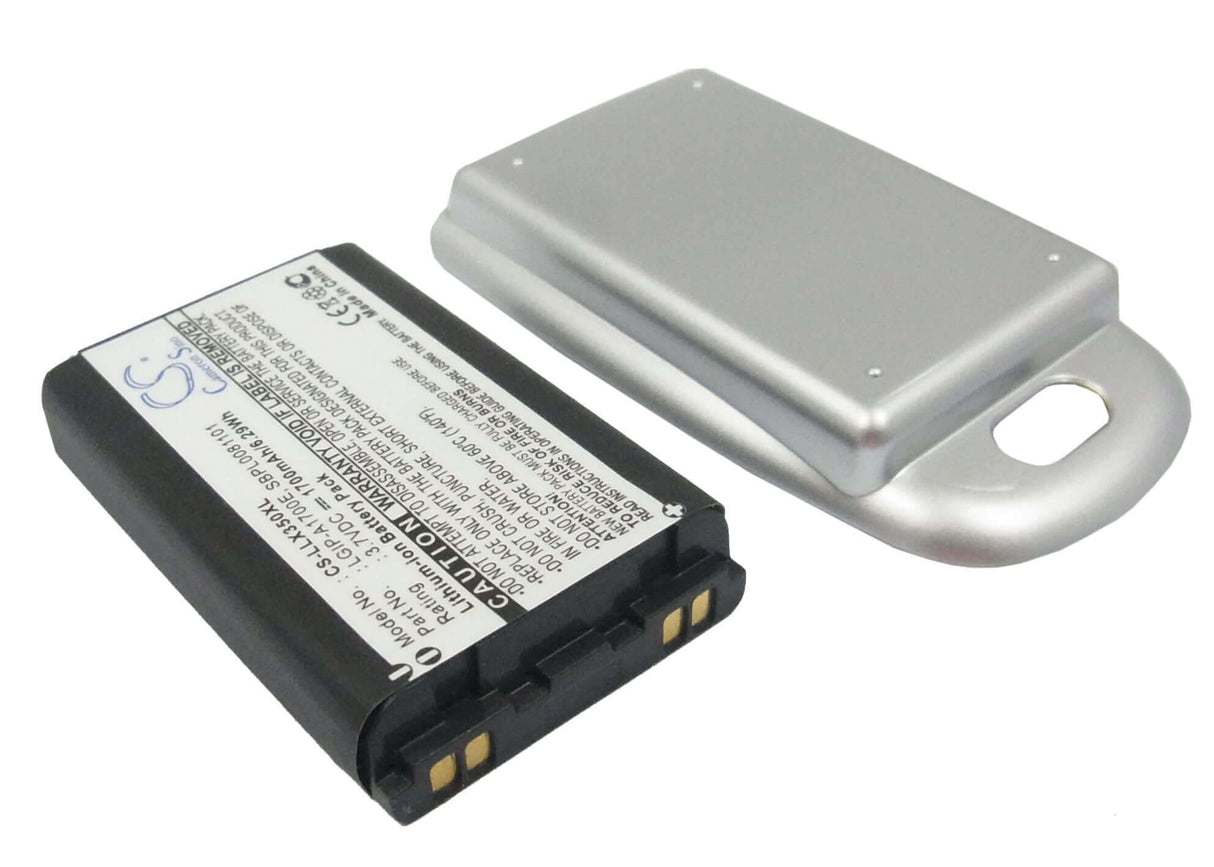 3,7V, Li-ion, 1700mAh, batterie de smartphone compatible avec Lg, Lgip-a1700e, Lx350, 6,29Wh Mobile, Smartphone Cameron Sino Technology Limited (Smartphone)