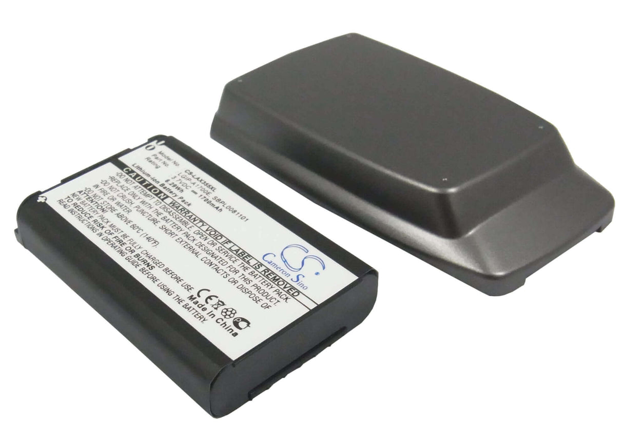 Battery For Lg Lx355, Ax355 3.7v, 1700mah - 6.29wh Batteries for Electronics Cameron Sino Technology Limited (Suspended)