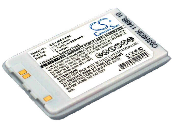 Battery For Lg M6100, G259, G258 3.7v, 850mah - 3.15wh Batteries for Electronics Cameron Sino Technology Limited (Suspended)