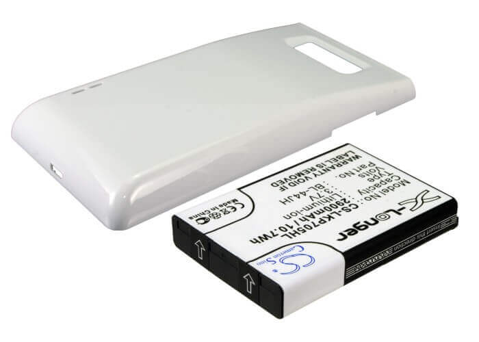 3.7V, Li-ion, 2900mAh, SmartPhone battery fits Lg, (White),Bl-44jh, Optimus P705, Optimus P705g, 10.73Wh Mobile, SmartPhone Cameron Sino Technology Limited (Suspended)