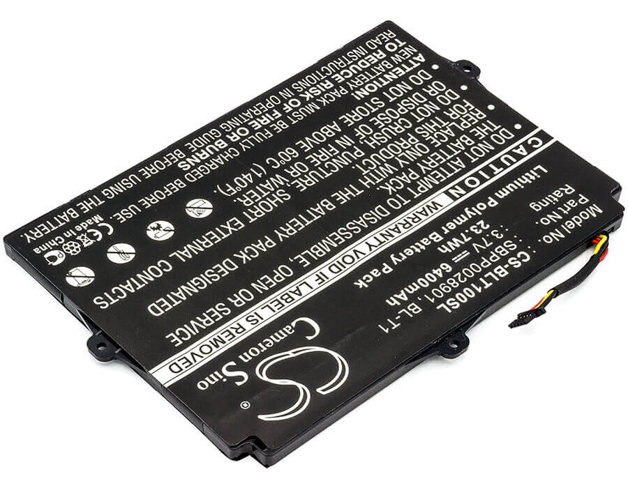 Battery For Lg Optimus Pad V900, Optimus Pad L-06c 3.7v, 6400mah - 23.68wh Tablet Cameron Sino Technology Limited (Suspended)