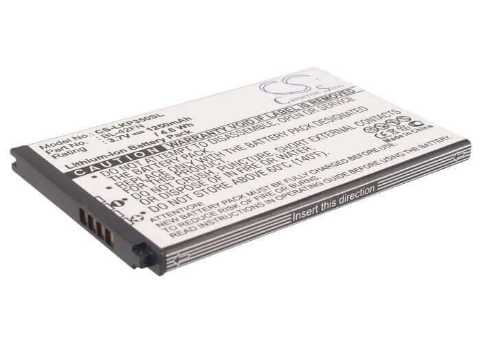 3.7V, Li-ion, 1250mAh, SmartPhone battery fits Lg, Bl-42fn, C550, Optimus Me, 4.63Wh Mobile, SmartPhone Cameron Sino Technology Limited (Smartphone)