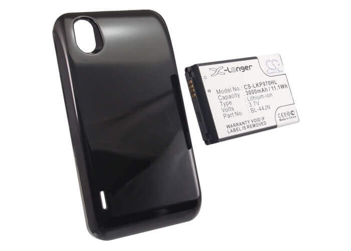 3.7V, Li-ion, 3000mAh, SmartPhone battery fits Lg, Bl-44jn, Optimus Black, P970, 11.1Wh Mobile, SmartPhone Cameron Sino Technology Limited (Suspended)