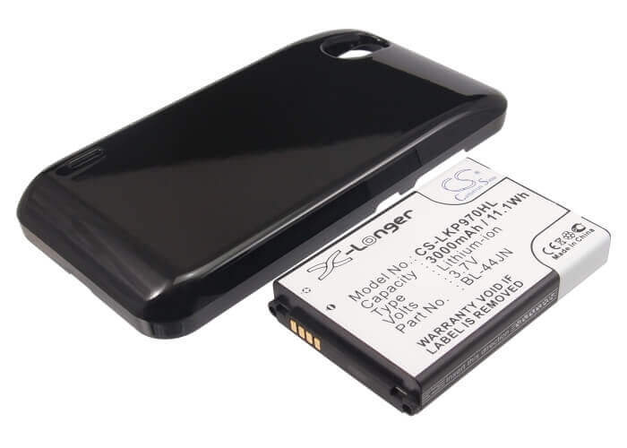 3.7V, Li-ion, 3000mAh, SmartPhone battery fits Lg, Bl-44jn, Optimus Black, P970, 11.1Wh Mobile, SmartPhone Cameron Sino Technology Limited (Suspended)