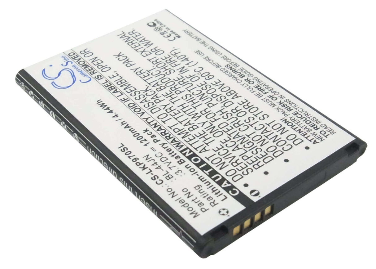 3.7V, Li-ion, 1200mAh, SmartPhone battery fits Metropcs, T-mobile, Alltel, Lg, 1icp5/44/65, As855, Ignite, 4.44Wh Mobile, SmartPhone Cameron Sino Technology Limited (Smartphone)