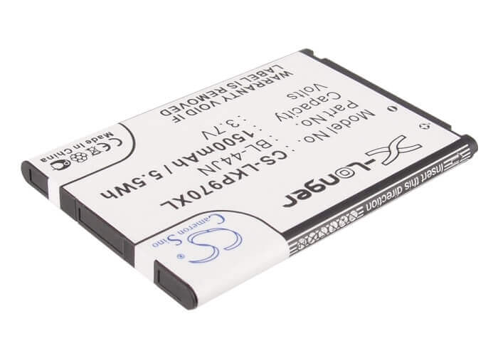 Batterie de smartphone 3,7V, Li-ion, 1500mAh, compatible avec T-mobile, Alltel, Metropcs, Lg, 1icp5/44/65, As855, Ignite, 5,55Wh Mobile, SmartPhone Cameron Sino Technology Limited (Smartphone)