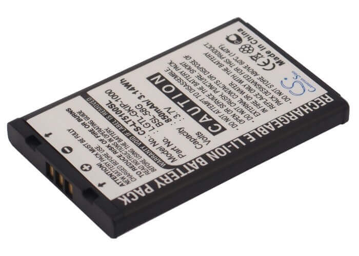 Battery For Lg T5100, A7110, G920 3.7v, 850mah - 3.15wh Batteries for Electronics Cameron Sino Technology Limited (Suspended)