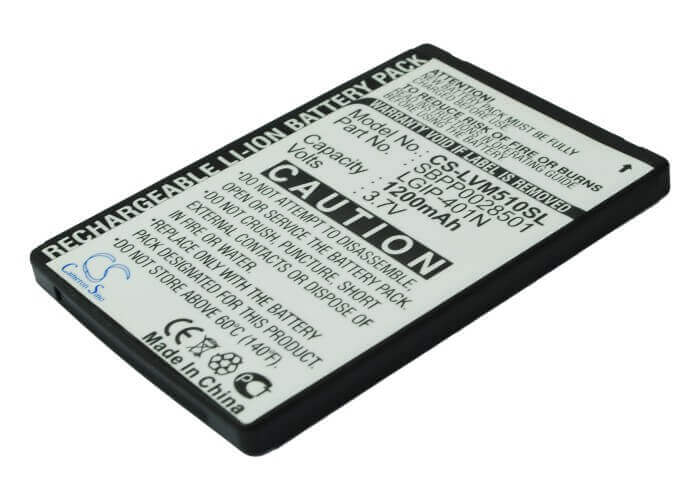 3.7V, Li-ion, 1200mAh, SmartPhone battery fits Sprint, E720, Ln510, 4.44Wh Mobile, SmartPhone Cameron Sino Technology Limited (Suspended)