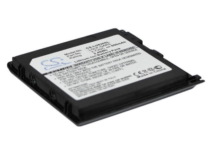 3.7V, Li-ion, 650mAh, SmartPhone battery fits Lg, Lglp-gars, U830, U830c, 2.41Wh Mobile, SmartPhone Cameron Sino Technology Limited (Suspended)