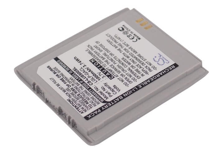 Battery For Lg U8500, U880, U8880 3.7v, 1000mah - 3.70wh Batteries for Electronics Cameron Sino Technology Limited (Suspended)