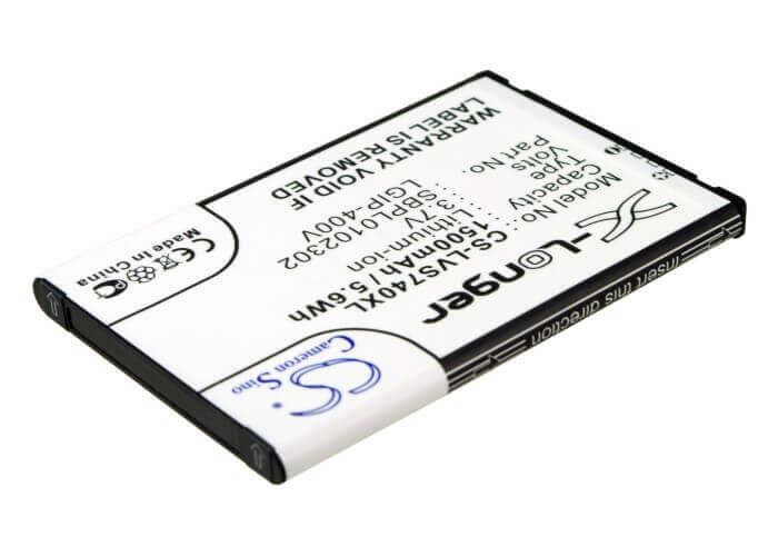 3.7V, Li-ion, 1500mAh, batterie de smartphone compatible avec Lg, Verizon, Lgip-400v, Ally Vs740, Ally Vs750, 5.55Wh Mobile, Smartphone Cameron Sino Technology Limited (Smartphone)