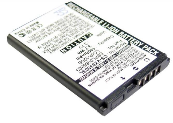 3.7V, Li-ion, 800mAh, Batterie de smartphone compatible avec Metropcs, Lg, Lgip-320r, Ax310, Helix, 2.96Wh Mobile, Smartphone Cameron Sino Technology Limited (Smartphone)
