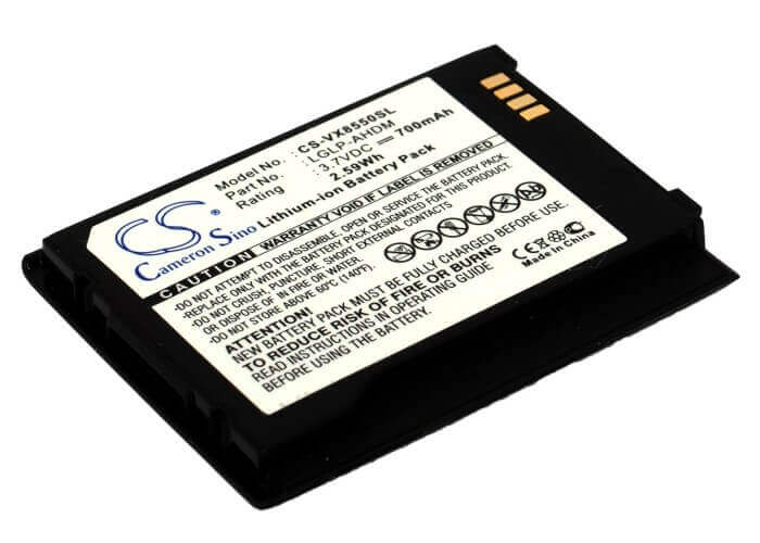 Battery For Lg Vx8550, Vx-8550, Vx-8550 Chocolate 3.7v, 700mah - 2.59wh Batteries for Electronics Cameron Sino Technology Limited (Suspended)