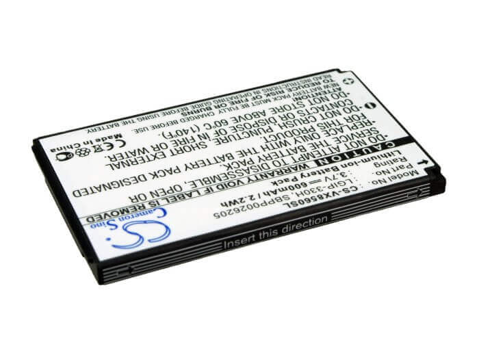 3.7V, Li-ion, 600mAh, SmartPhone battery fits Lg, Lgip-330h, Chocolate 3, Vx8560, 2.22Wh Mobile, SmartPhone Cameron Sino Technology Limited (Suspended)