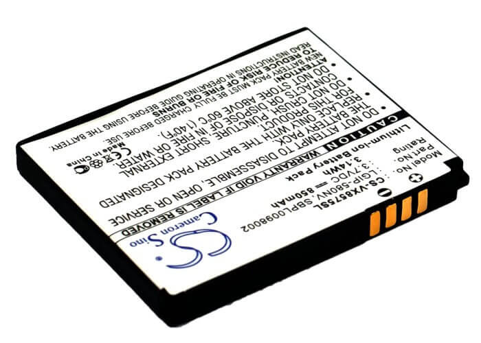 3.7V, Li-ion, 850mAh, SmartPhone battery fits Lg, Lgip-580nv, Chocolate Touch, Touch Ax8575, 3.15Wh Mobile, SmartPhone Cameron Sino Technology Limited (Suspended)