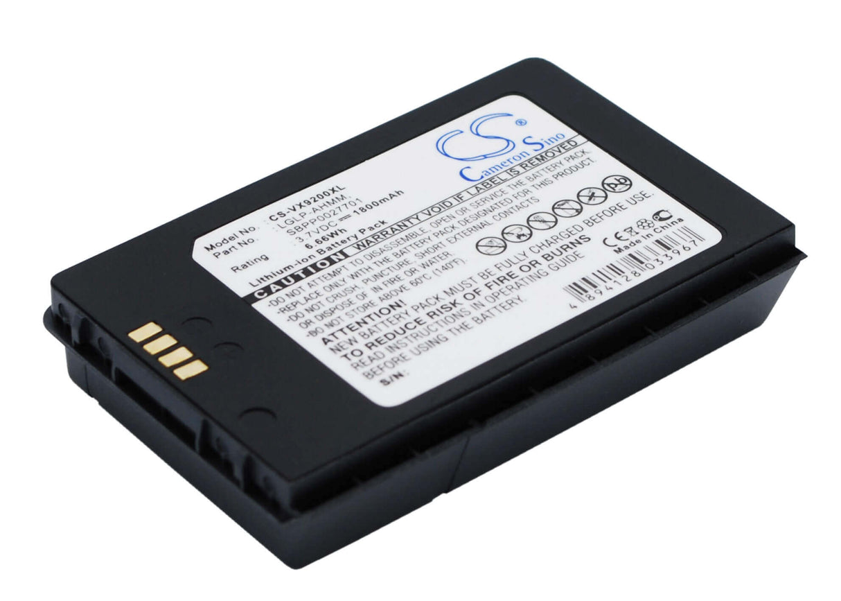 Battery For Lg Vx9200 3.7v, 1800mah - 6.66wh Batteries for Electronics Cameron Sino Technology Limited (Suspended)