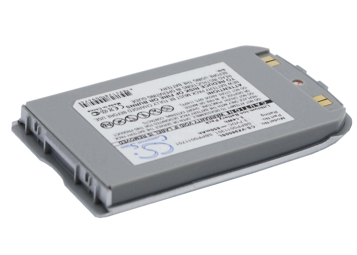 3.7V, Li-ion, 850mAh, SmartPhone battery fits Lg, Sbpp0011301, V, Vx9800, 3.15Wh Mobile, SmartPhone Cameron Sino Technology Limited (Smartphone)