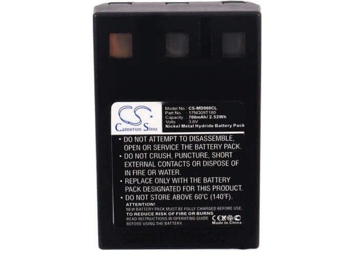 3.6V, Ni-MH, 700mAh, Cordless Phone battery fits Lifetec, Nec, Tcm, Medion, 17no09t180, Dect Gap, Lt9960, 2.52Wh Cordless Phone Cameron Sino Technology Limited (Cordless Phone)