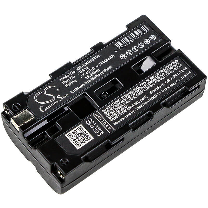 7.4V, Li-ion, 2600mAh, batterie d'accordeur électronique compatible avec Line 6, 98-034-0003, James Tyler Variax, Jtv Guitar, 19.24Wh Accordeur électronique Cameron Sino Technology Limited