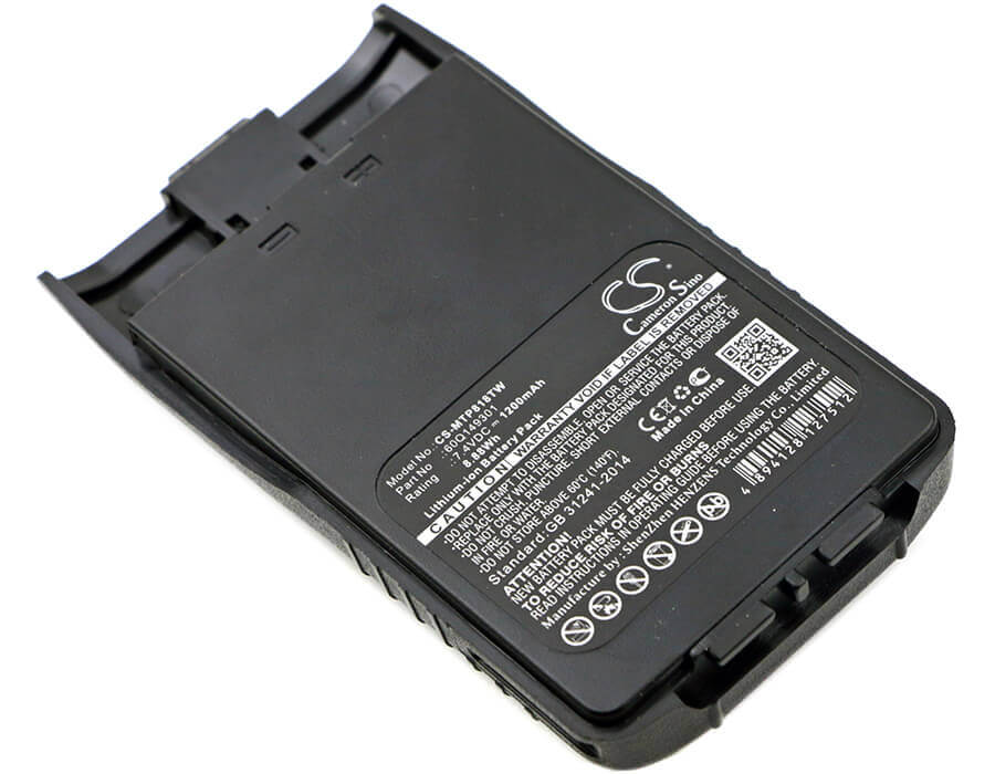 7.4V, Li-ion, 1200mAh, Two-Way Radio battery fits Linton, Weierwei, Motorola, 60q149301, Lt-6100plus, Lt-6200, 8.88Wh Two-Way Radio Cameron Sino Technology Limited