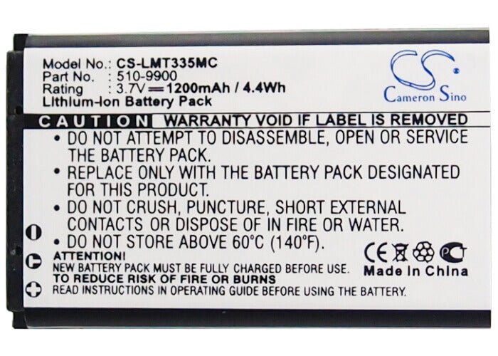 Camera Battery For Liquid Image Impact 365, Impact 367, 3.7v, 1200mah - 4.44wh Camera Cameron Sino Technology Limited (Camera)