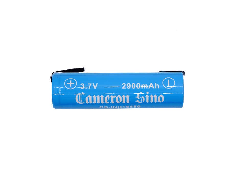 18650 Lithium Ion battery, 2pcs same direction tabs, 3.7v, 2900mah - 10.73wh 18650 Cameron Sino Technology Limited