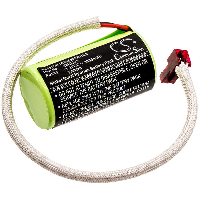 1.2V, Ni-MH, 3000mAh, Batterie d'éclairage d'urgence compatible avec Lithonia, 1009s00-mz, Elb0320, 3.60Wh Éclairage d'urgence Cameron Sino Technology Limited