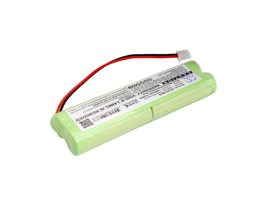 4.8V, Ni-MH, 2000mAh, Emergency Lighting battery fits Lithonia, Custom-145-10, D-aa650bx4 Long, Daybright D-aa650bx4, 9.60Wh Emergency Lighting Cameron Sino Technology Limited