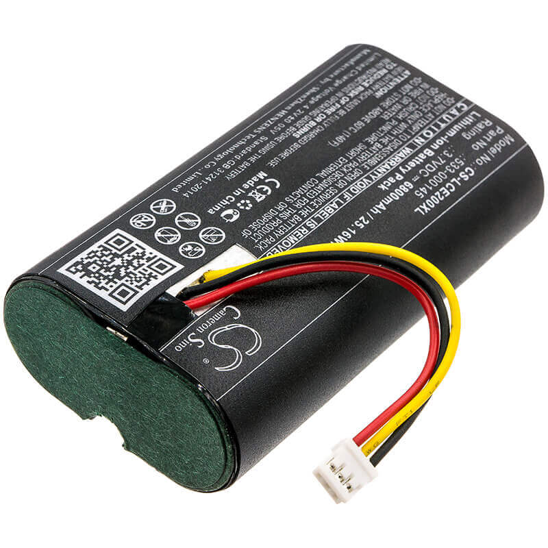 3.7V, Li-ion, 6800mAh, Home Security Camera battery fits Logitech, 533-000145, 861-000066, Circle 2, 25.16Wh Home Security Camera Cameron Sino Technology Limited