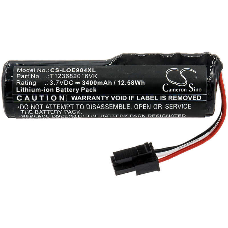 3,7V, Li-ion, 3400mAh, batterie de haut-parleur compatible avec Logitech, 984-001405, S-00170, 12,58Wh Haut-parleur Cameron Sino Technology Limited