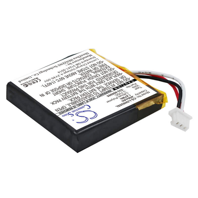 Headset Battery For Logitech, H820e 3.7v, 450mah - 1.67wh Wireless Headset Cameron Sino Technology Limited