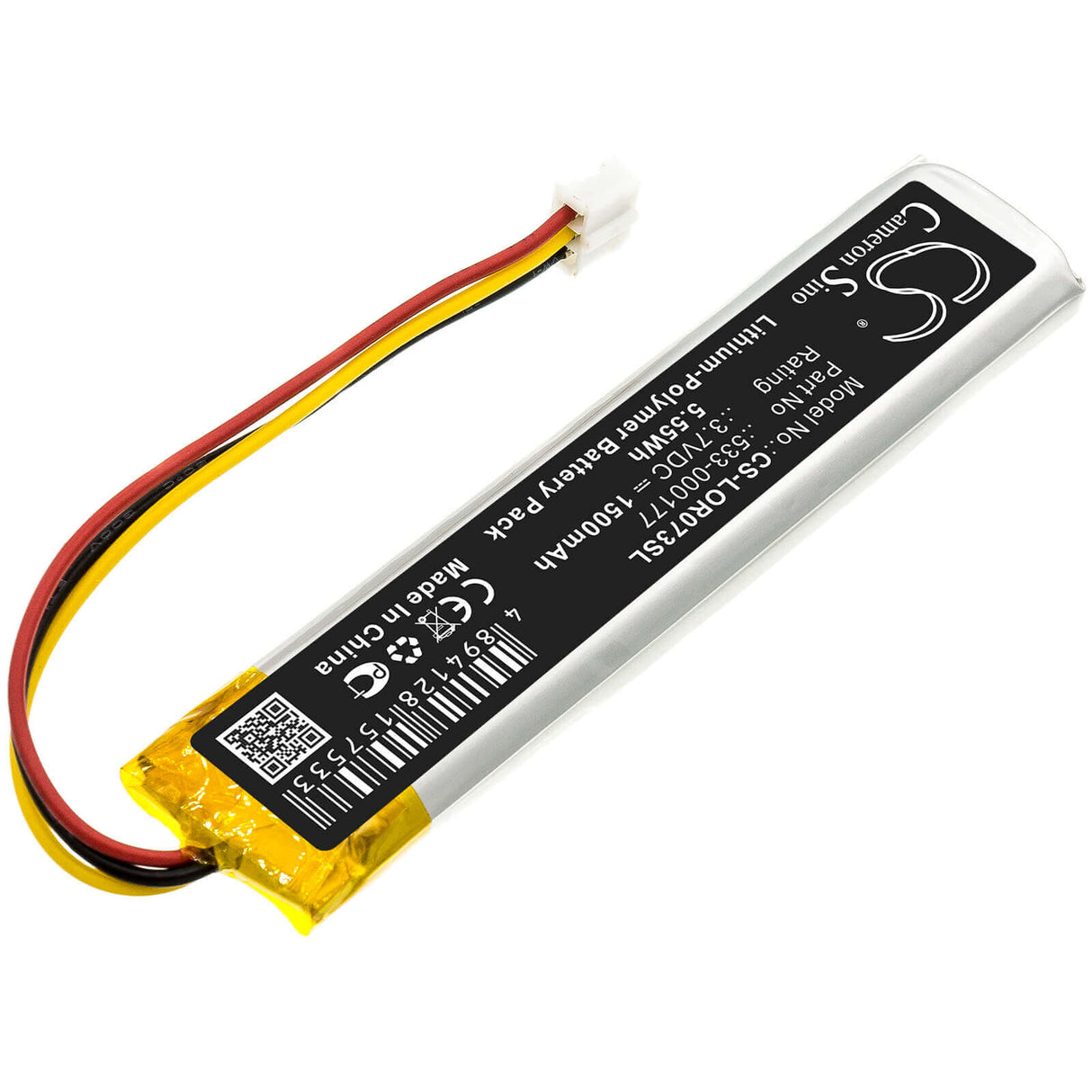 3.7V, Li-Polymer, 1500mAh, Keyboard,Mouse battery fits Logitech, 533-000177, Mx Keys, Yr0073, 5.55Wh Keyboard,Mouse Cameron Sino Technology Limited
