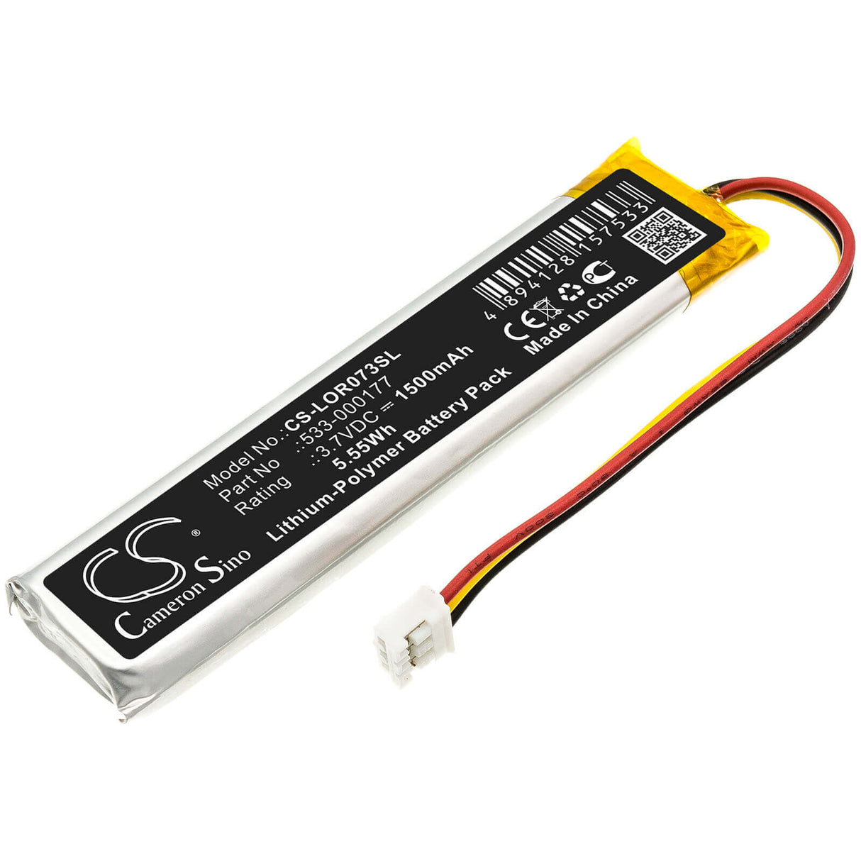 3.7V, Li-Polymer, 1500mAh, Keyboard,Mouse battery fits Logitech, 533-000177, Mx Keys, Yr0073, 5.55Wh Keyboard,Mouse Cameron Sino Technology Limited