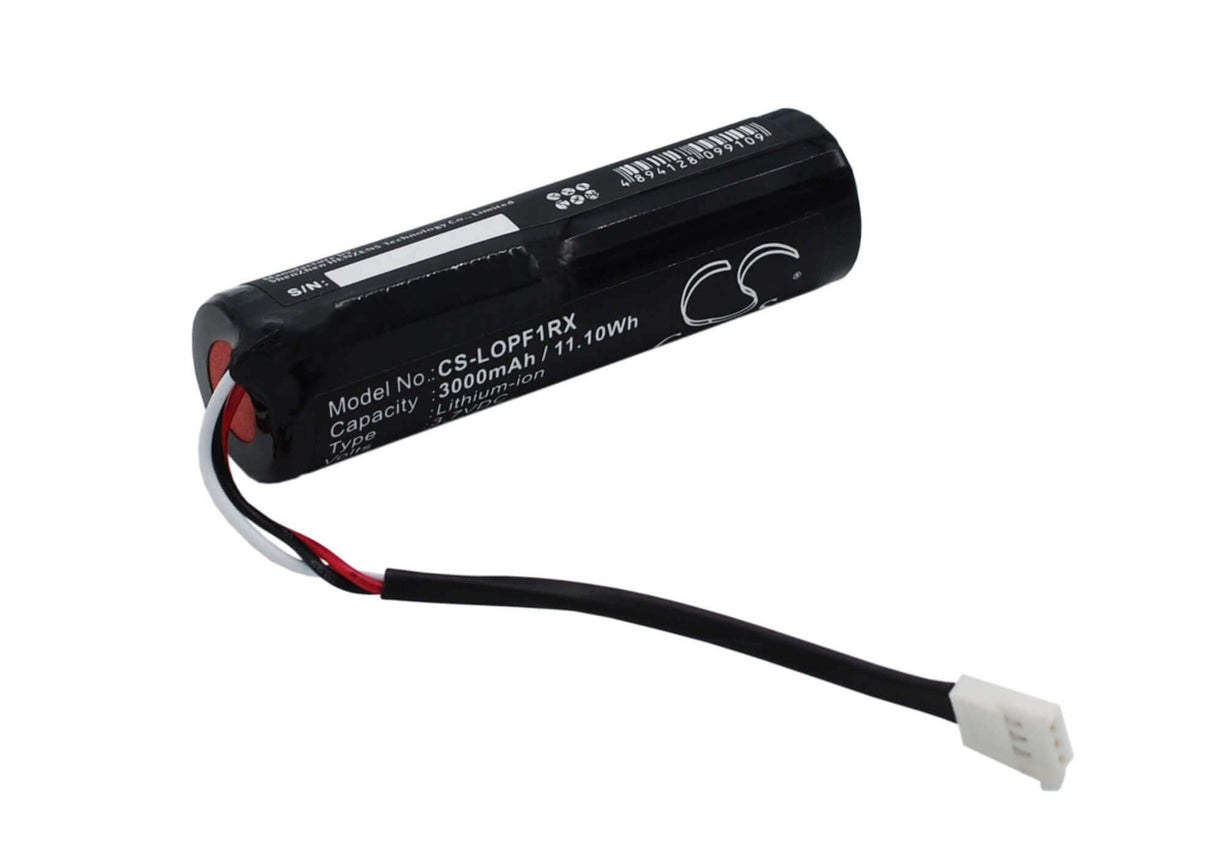 3.7V, Li-ion, 3000mAh, Speaker battery fits Logitech, Mm50, Pure-fi Anywhere Speaker 1st, 11.10Wh Speaker Cameron Sino Technology Limited